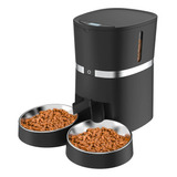 Welltobe Dispensador Automático Comida Gatos Perros 4l