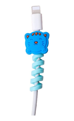 Protector Cable Kawaii Rana, Oso, Gato, Varios Modelos