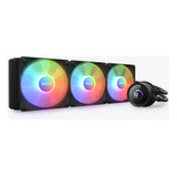 Enfriador De Agua Nzxt Kraken 360 Rgb Con 3 Ventiladores Negro