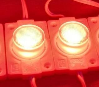 10x Modulos 1 Led 3535 2,0w Ultrabrillantes Con Lupa Ip65