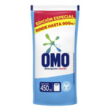 Pack Omo Detergente Líquido 450ml X 3 Unidades 