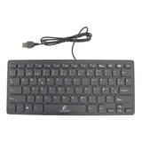 Mini Teclado Delgado Usb Almbrico 78 Teclas Español Ele Gate