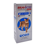 Comprimido Proteção Pulga Carrapato Bravecto Felinos 4 Unid