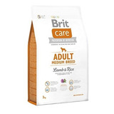 Alimento Brit Brit Care Adult Para Perro Adulto De Raza Mediana Sabor Cordero Y Arroz En Bolsa De 3kg