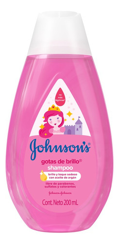  Shampoo Johnsons® Baby Gotas De Brillo 200 Ml