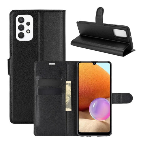 Capa Carteira Flip Antishock Para Samsung Galaxy A32 5g 6.5