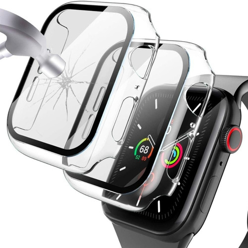 Carcasa Completa Para Apple Watch Con Vidrio Premium