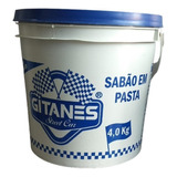 Sabão Em Pasta Limpeza Gitanes 4 Kg Arenosa Para Mecânica 