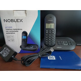 Teléfono Inalámbrico Digital Cont. Auto Noblex Ndt4500 Negro