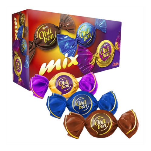 Bombon De Chocolate Obli-bon Mix Oblita X15u