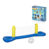 Red De Voley Bestway Inflable Para Piletas C/ Pelota 52133