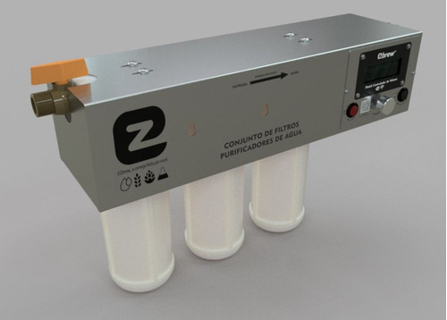 Filtro Automatizado Para Água Cervejeira F3max Ezbrew