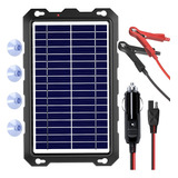 Cargador Solar De Goteo De 8 Vatios 12v, Cargador De Ba...