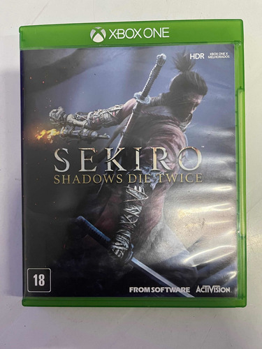 Sekiro Shadows Die Twice Xbox One Mídia Física