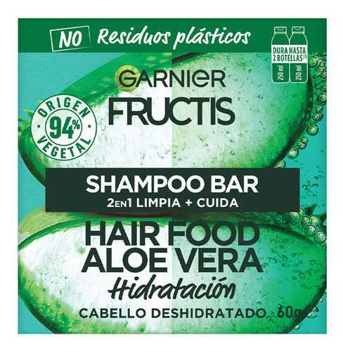 Shampoo En Barra Hair Food Aloe Fructis
