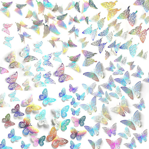 60 Decoraciones De Mariposa, Mariposas 3d, Decoración De Par