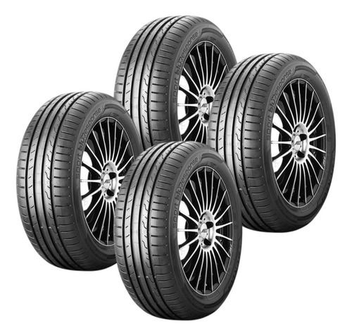 Paq X4 Llantas 205/55 R16 Dunlop Sport Blue Response 91w