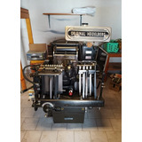 Impresora Offset Heidelberg Ramas 26x35.5 Cm