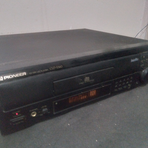 Receiver Toca Cd Laser Disk Pionner Cld S360 No Estádo......