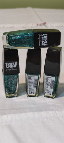 Esmalte Triple Shine Verde Petroleo(650) Sally Hansen (mzc)