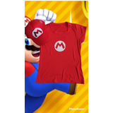 Camiseta Y Gorra Mario Bross 