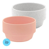 Bowl Compotera Cerealero Postre Elo Oxford X2 Unidades