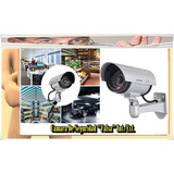 Camara Seguridad C/led Intermitente Int/ext. Falsa X 3 Unid.