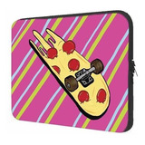 Capa Case Notebook 14 Personalizado Skate Pizza