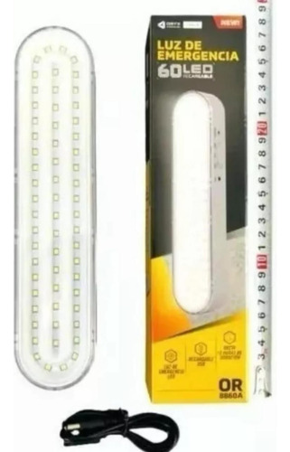 Luz Lampara Recargable Emergencia 60 Led Usb 220v Oryx