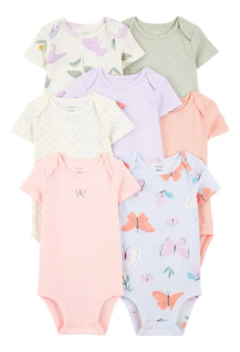 Paquete De 7 Pañaleros De Mariposa De Bebé 1t173210 Carters®