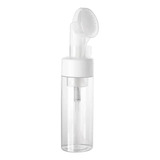 Frasco Pump Com Escova De Silicone Para Higienização Facial 