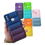 Funda Puffer Degrade Para Sam A12 A31 A51 A20 A30 A52 A32