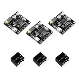 Kit 3x Placa Bluetooth 5.0 + B1205s-1w Kit Anti Ruido P/ Som