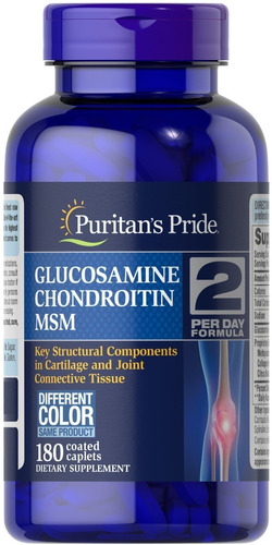 Puritan's Pride | Glucosamine Chondroitin & Msm | 180caplets