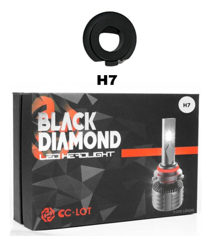 Led Primium Cclot Black Diamond Canbus H11 H7  Hb3 H4 H1 H3