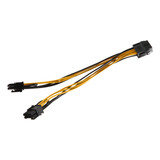 Cabo De Alimentação Pci Express Gpu De 8 Pinos A 2x 8 Pinos