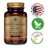Metilcobalamina Vitamina B12 5000mcg (60 Cápsulas)hechas Eu.