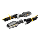 Kit X2 Guiño De Moto Luz Ambar Faro Led Universal 12v 