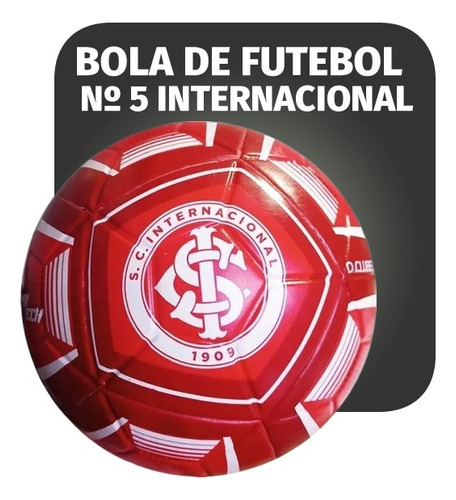 Bola De Futebol De Campo Nº 5 - Internacional