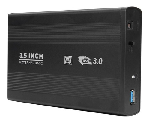 Case Cofre Caja Externa Para Discos 3.5 Sata Usb 3.0