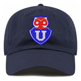 Gorro Jockey Visera Curva Universidad De Chile Bordado 