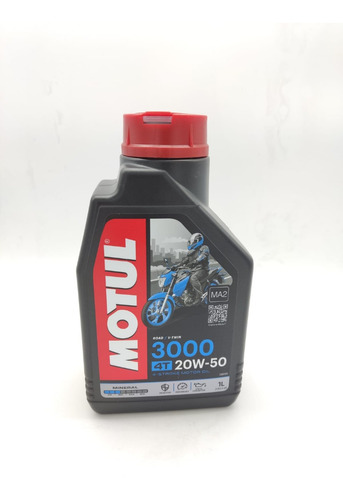 1 Litro Aceite Motul 20w50 3000 Mineral Multigrado