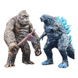 Godzilla E King Kong Boneco De Ação Azul Da Terra Deuszilla 