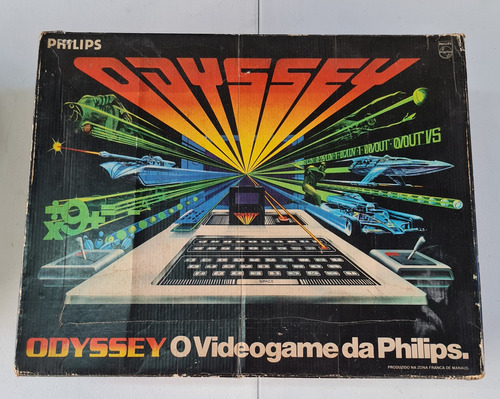 Console Odyssey Philips Caixa Berço Mod Av Revisado 100% 