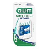 Cepillo Interdental Gum Soft-picks Advanced Cónico 36 U