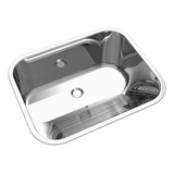 Tanque Monobloco Aço Inox 304 Polido Ct50 Luxo 500x400x230mm