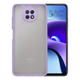 Carcasa Para Xiaomi Redmi Note 9t Borde Color Protege Camara