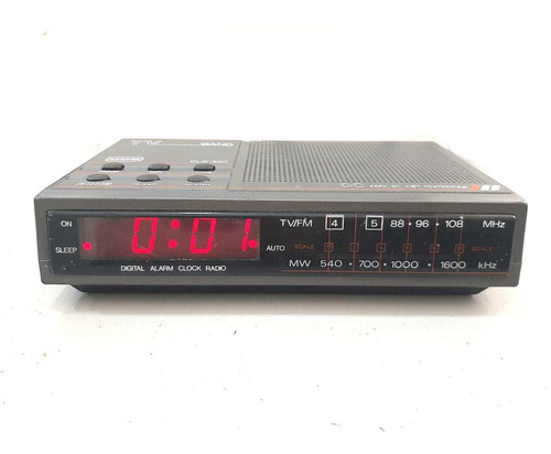 Radio Relogio Am/fm Cce Mod. Dle-380 - Antigo Funcionando