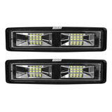 10 Faros Led 48w C/funcion Estrobo Tipo Barra 4x4/camion