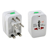 Adaptador Viajero 2 Usb Enchufe Universal 220v